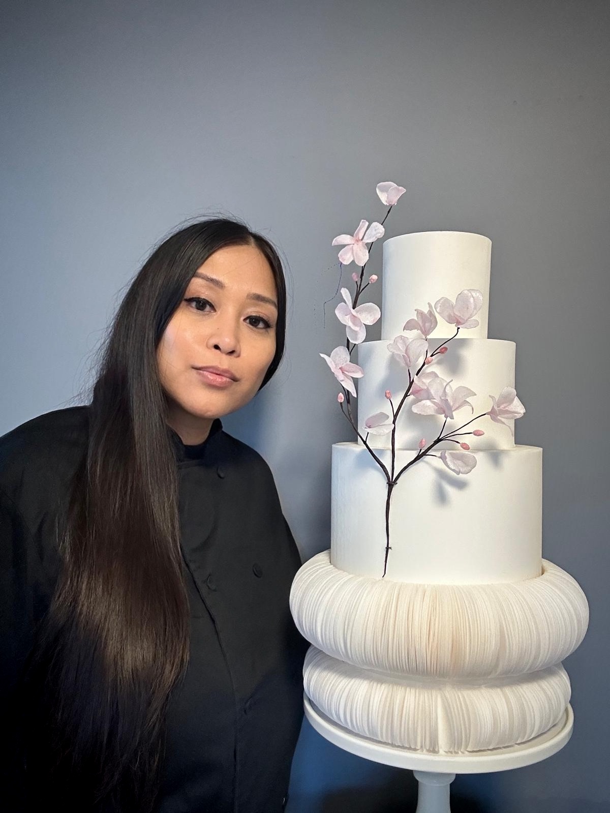 Michelle, Le Cordon Bleu trained wedding cake designer based in West London